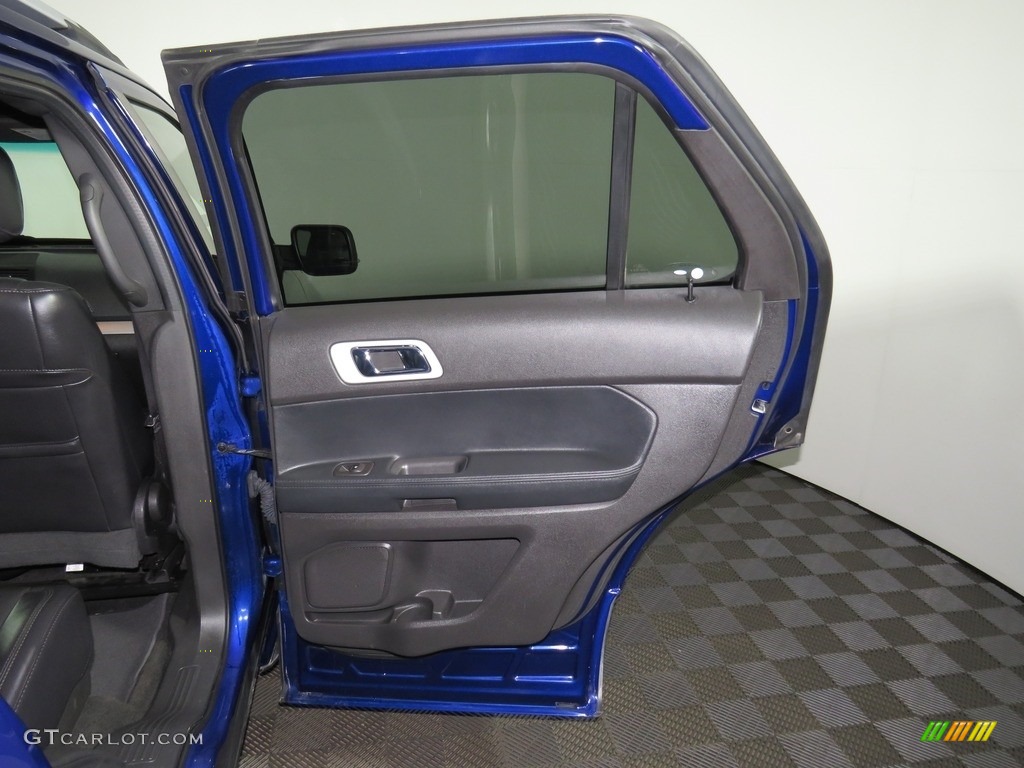 2013 Explorer XLT 4WD - Deep Impact Blue Metallic / Charcoal Black photo #24