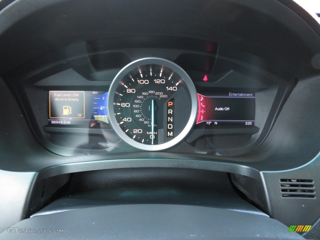 2013 Explorer XLT 4WD - Deep Impact Blue Metallic / Charcoal Black photo #29