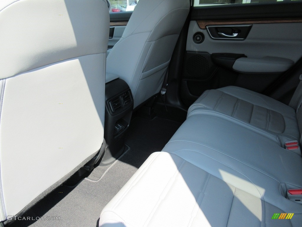 2017 CR-V EX-L AWD - Obsidian Blue Pearl / Gray photo #10