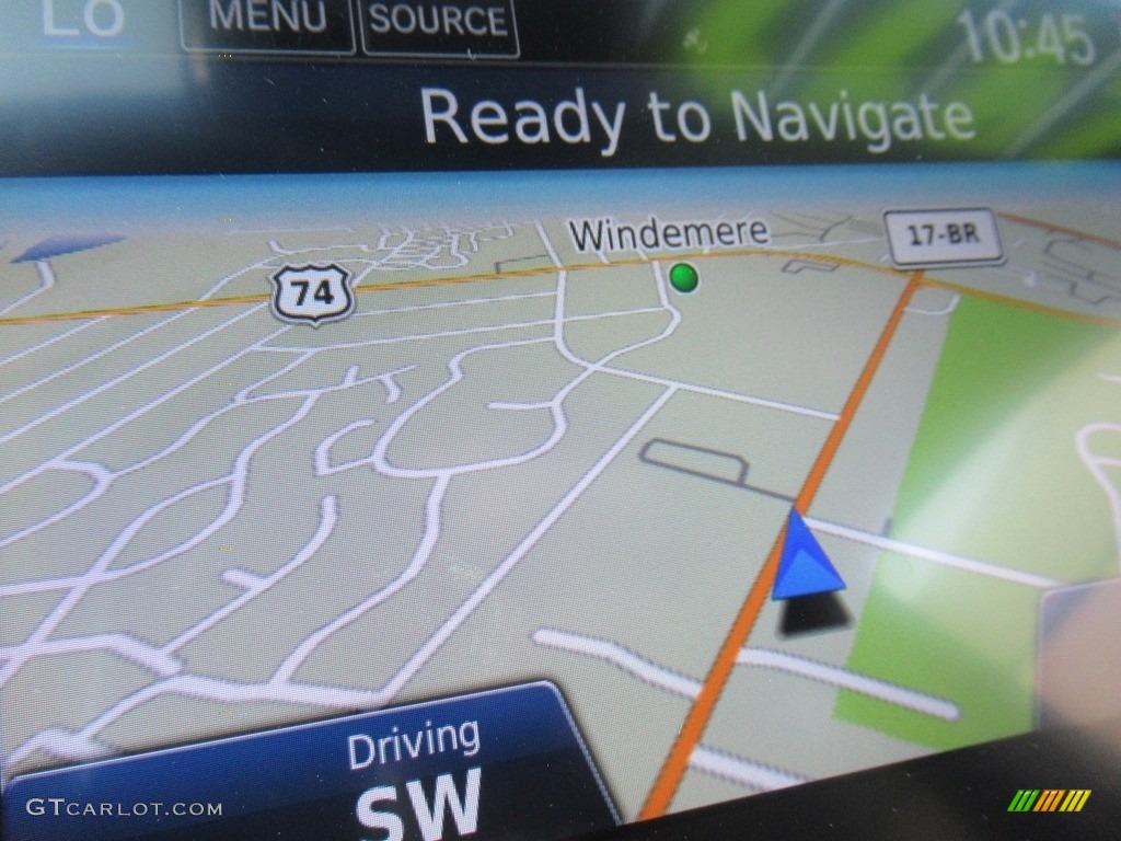 2017 CR-V EX-L AWD - Obsidian Blue Pearl / Gray photo #16