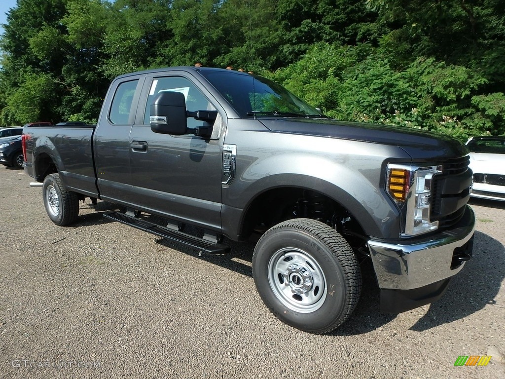 Magnetic 2019 Ford F350 Super Duty XL SuperCab 4x4 Exterior Photo #134663108