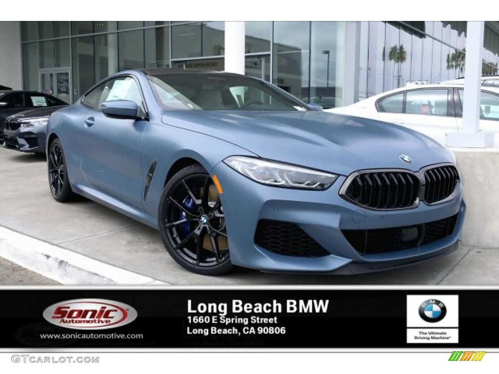 Frozen Barcelona Blue Metallic 2019 BMW 8 Series 850i xDrive Coupe Exterior Photo #134663585