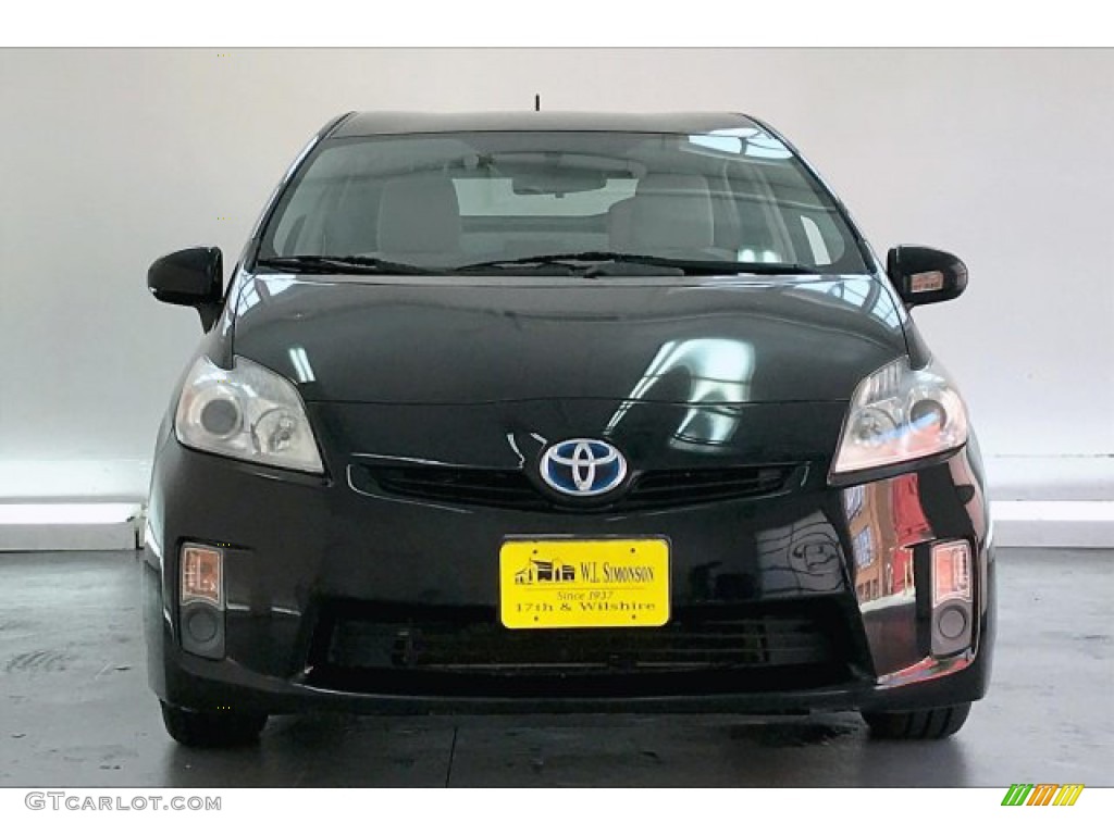 2011 Prius Hybrid III - Black / Bisque photo #2