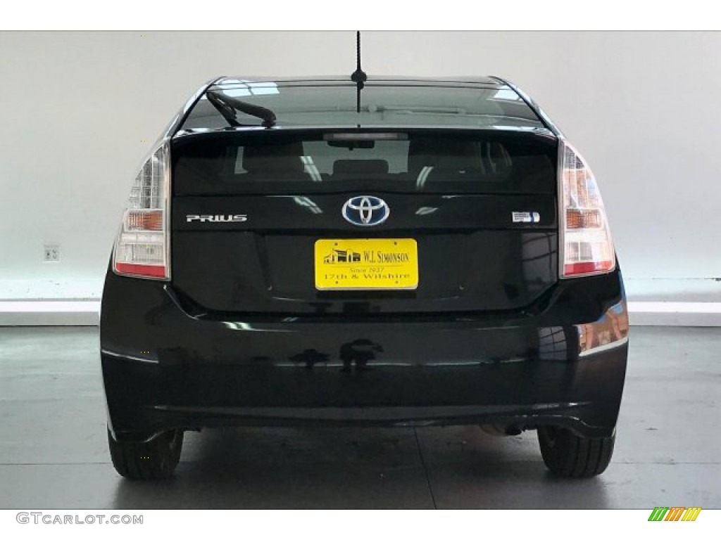 2011 Prius Hybrid III - Black / Bisque photo #3