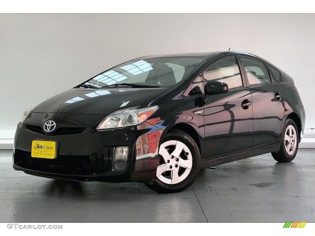 2011 Prius Hybrid III - Black / Bisque photo #12