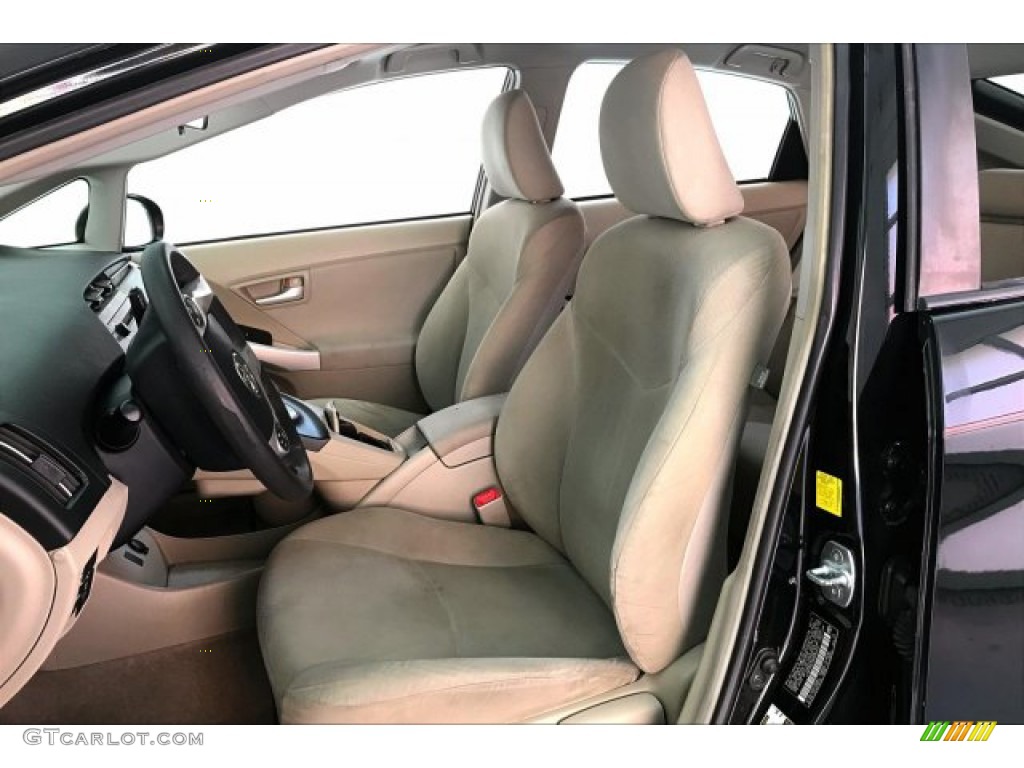 2011 Prius Hybrid III - Black / Bisque photo #14