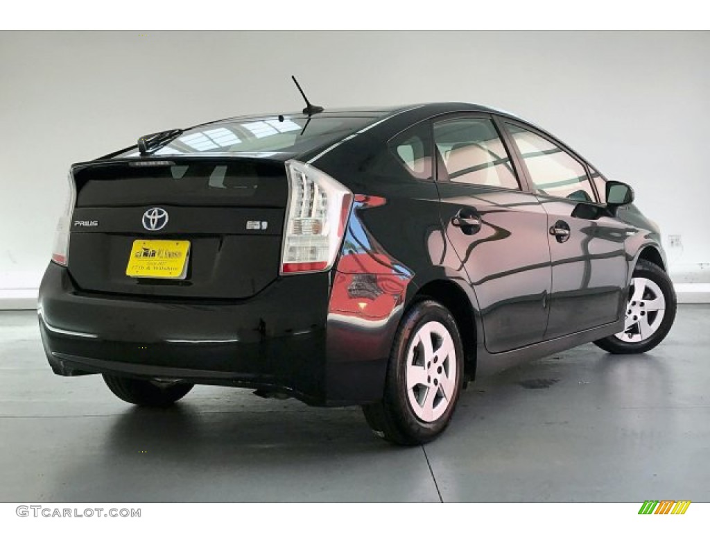 2011 Prius Hybrid III - Black / Bisque photo #16