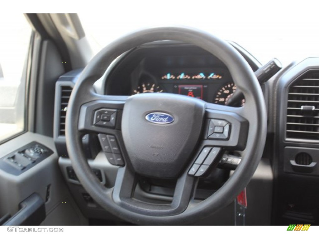 2016 F150 XL SuperCrew - Shadow Black / Medium Earth Gray photo #21