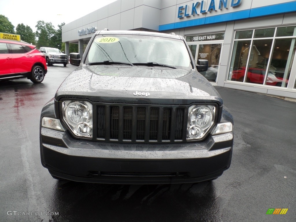 2010 Liberty Sport 4x4 - Dark Charcoal Pearl / Dark Slate Gray photo #3