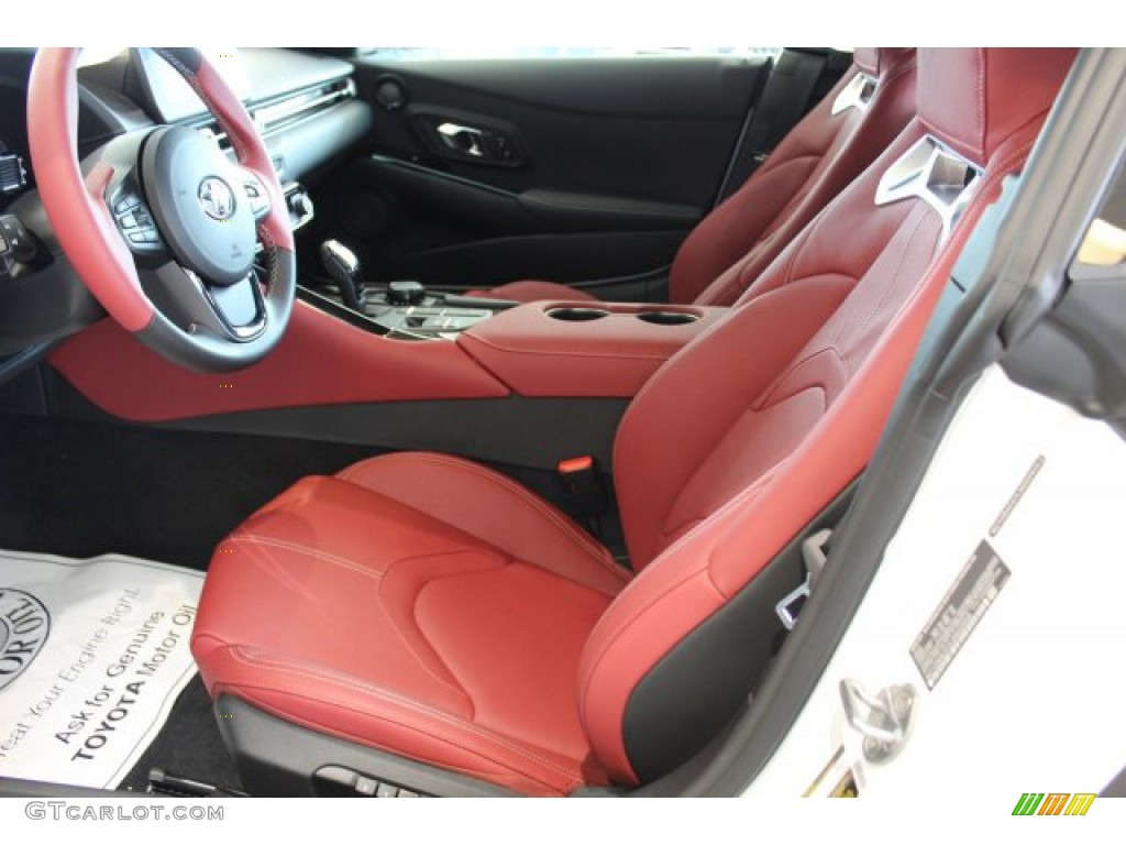 2020 Toyota GR Supra Launch Edition Front Seat Photos