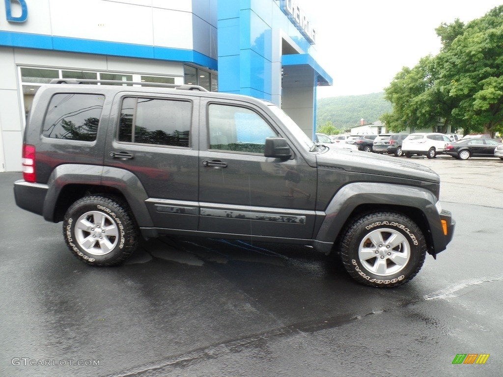 2010 Liberty Sport 4x4 - Dark Charcoal Pearl / Dark Slate Gray photo #6
