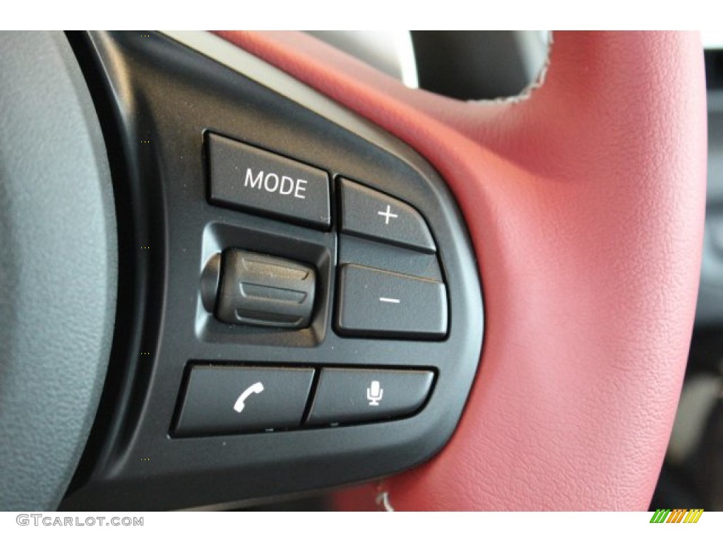 2020 Toyota GR Supra Launch Edition Red Steering Wheel Photo #134665184