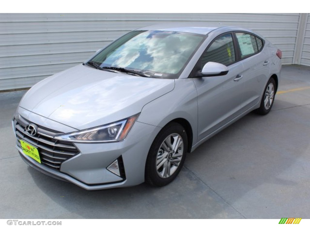 Stellar Silver 2020 Hyundai Elantra SEL Exterior Photo #134665310