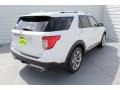 2020 Star White Metallic Tri-Coat Ford Explorer Platinum 4WD  photo #8