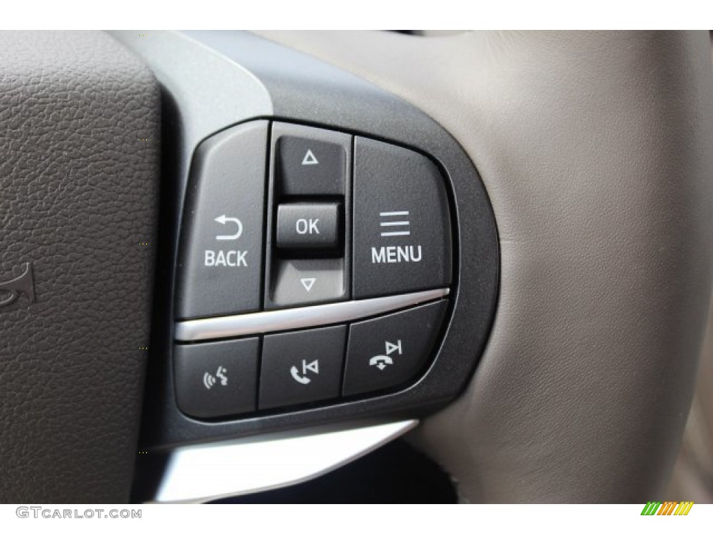 2020 Ford Explorer Platinum 4WD Sandstone Steering Wheel Photo #134665583