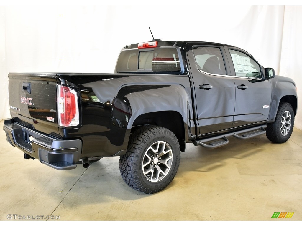 Onyx Black 2019 GMC Canyon All Terrain Crew Cab 4WD Exterior Photo #134666669
