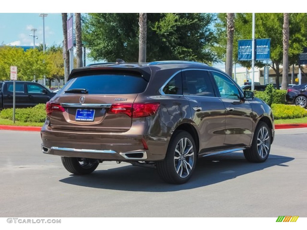 2019 MDX Advance - Canyon Bronze Metallic / Espresso photo #7