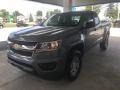 2020 Satin Steel Metallic Chevrolet Colorado WT Extended Cab  photo #7