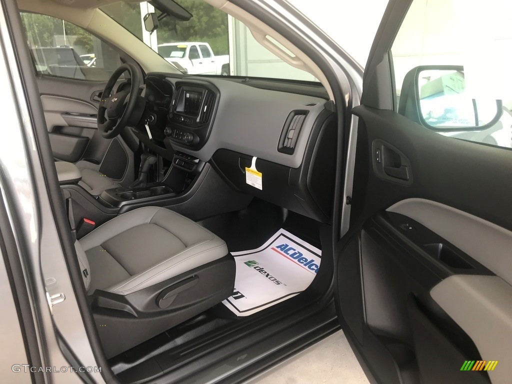 Ash Gray/Jet Black Interior 2020 Chevrolet Colorado WT Extended Cab Photo #134667461