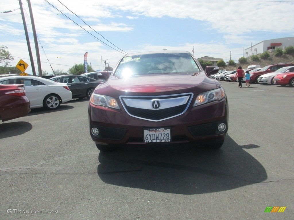 2013 RDX Technology - Basque Red Pearl II / Parchment photo #3