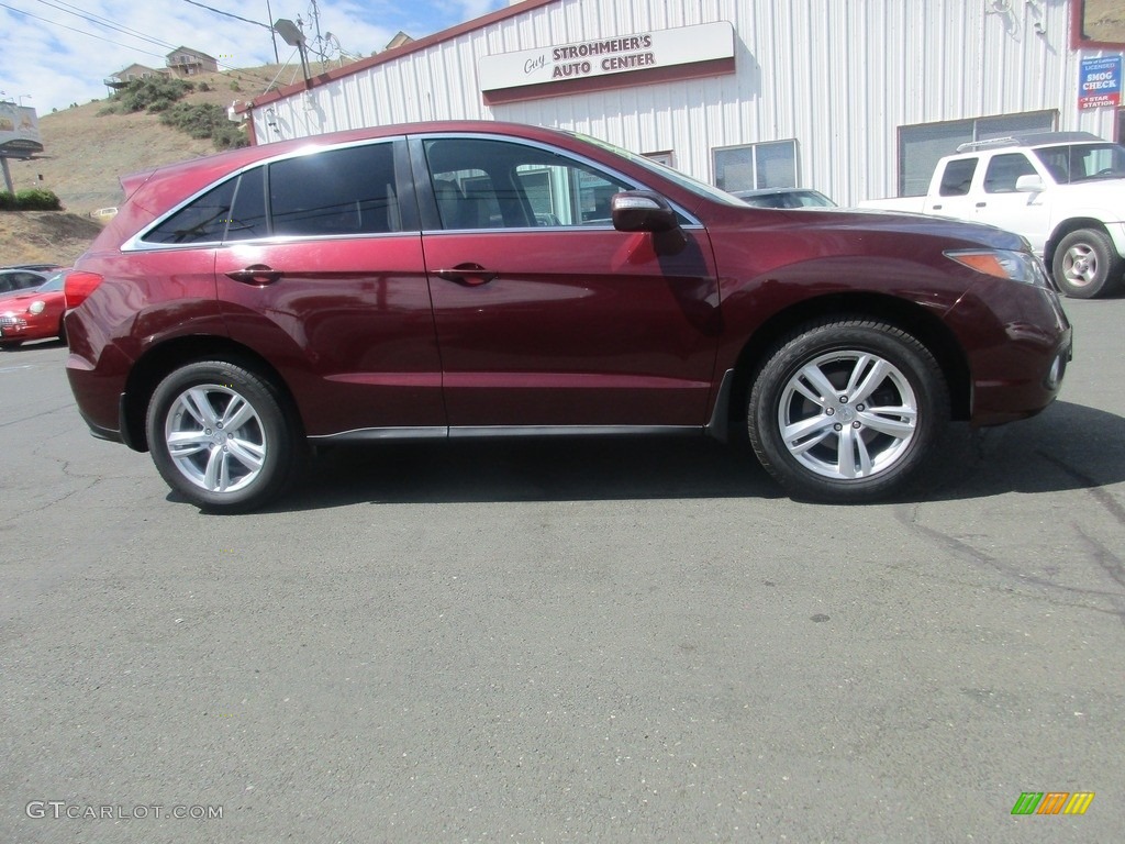 2013 RDX Technology - Basque Red Pearl II / Parchment photo #6