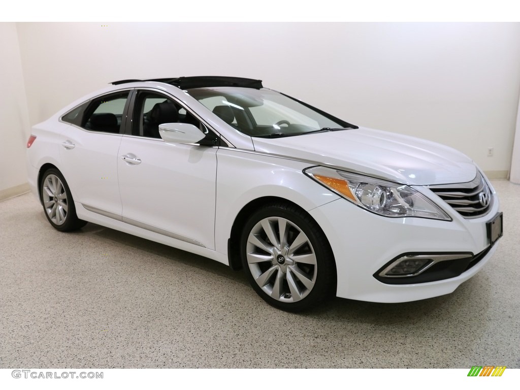 2015 Azera Limited - Diamond White Pearl / Graphite Black photo #1