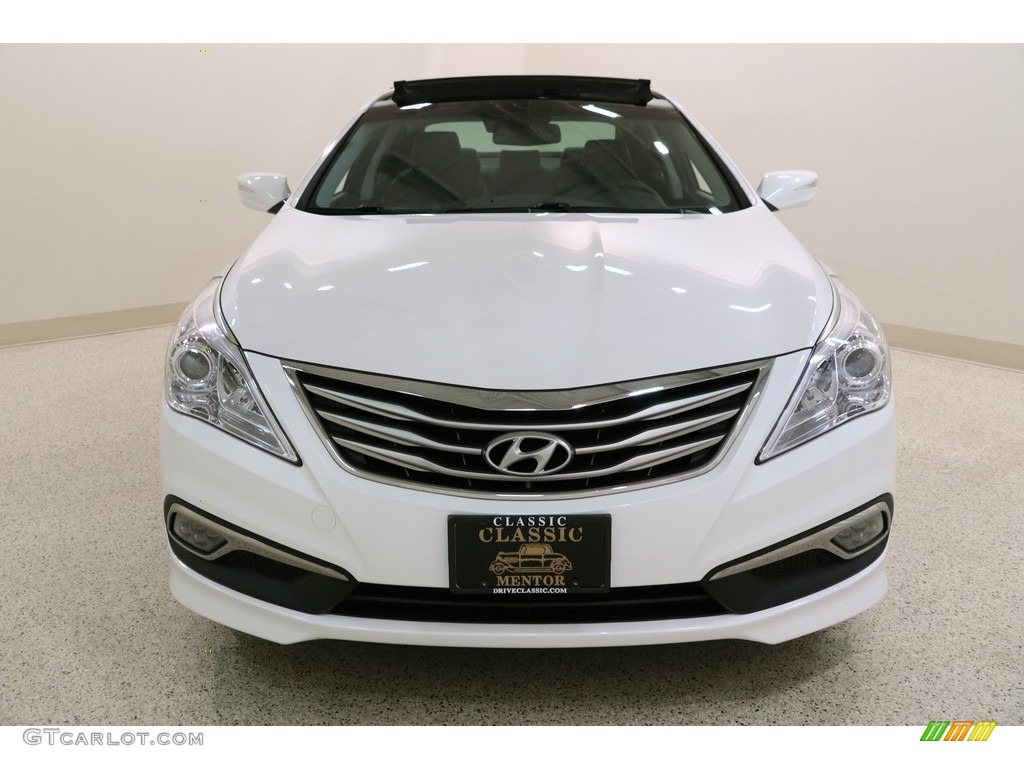 2015 Azera Limited - Diamond White Pearl / Graphite Black photo #2