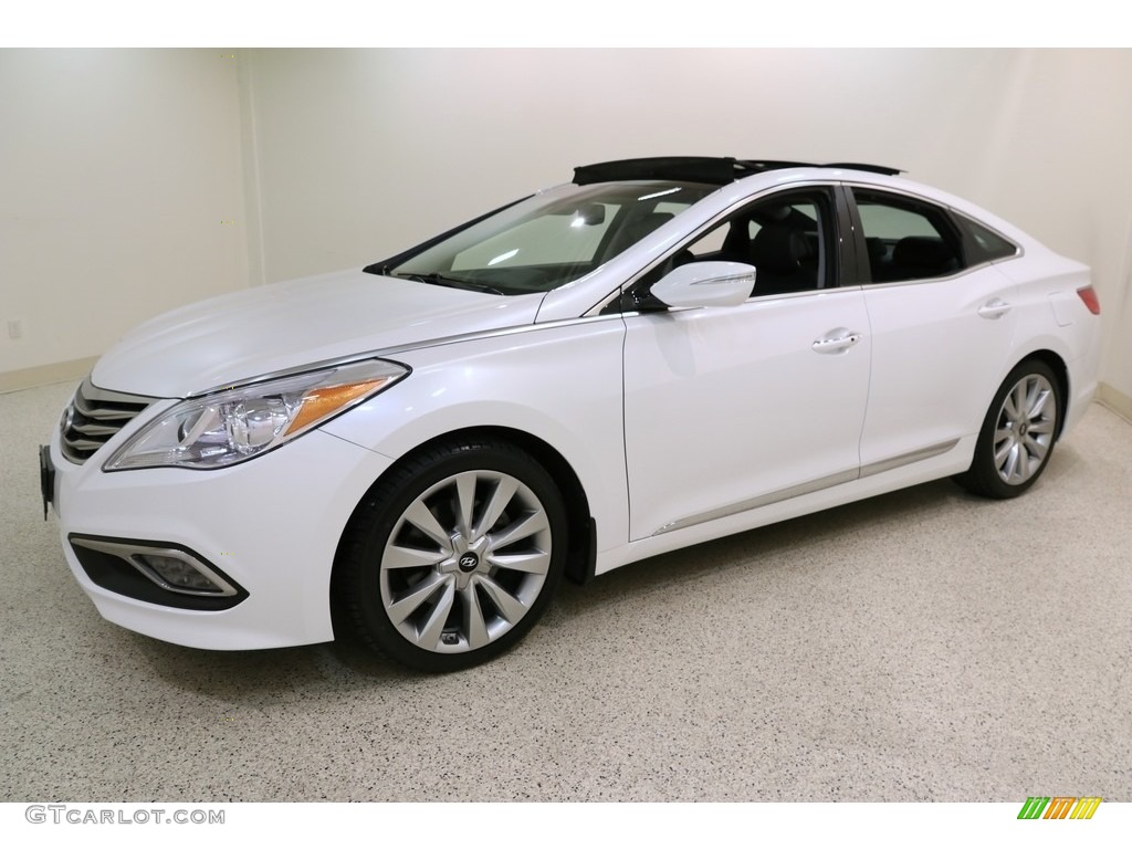 2015 Azera Limited - Diamond White Pearl / Graphite Black photo #3