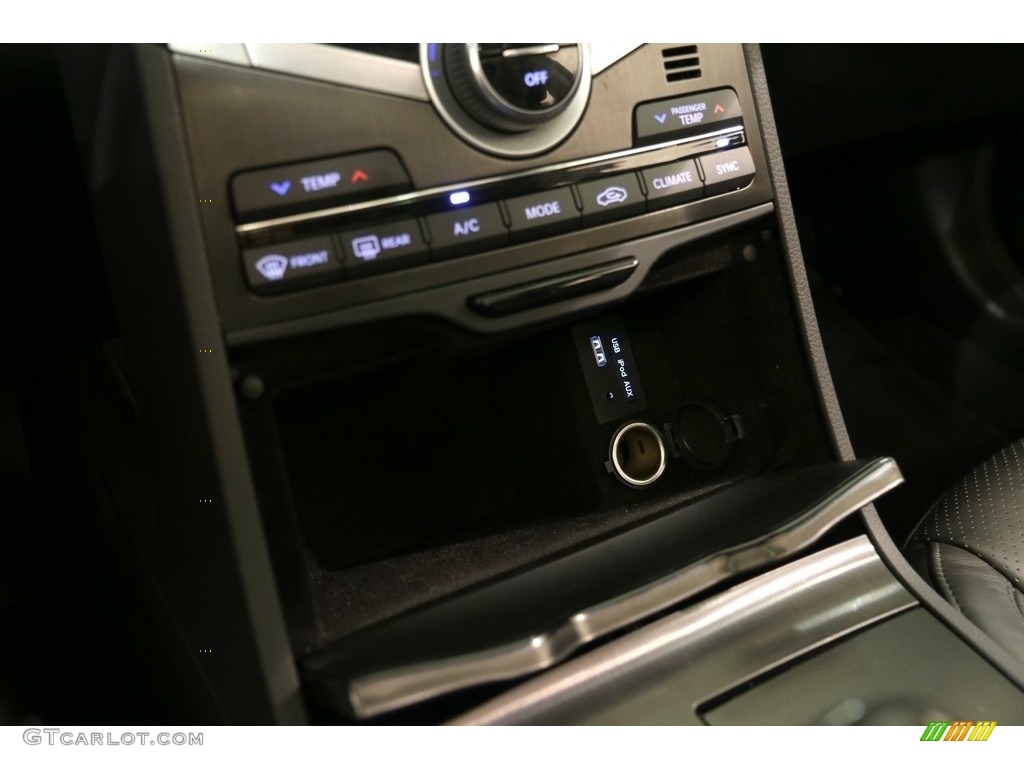 2015 Azera Limited - Diamond White Pearl / Graphite Black photo #15