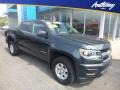 Cyber Gray Metallic 2017 Chevrolet Colorado WT Crew Cab 4x4