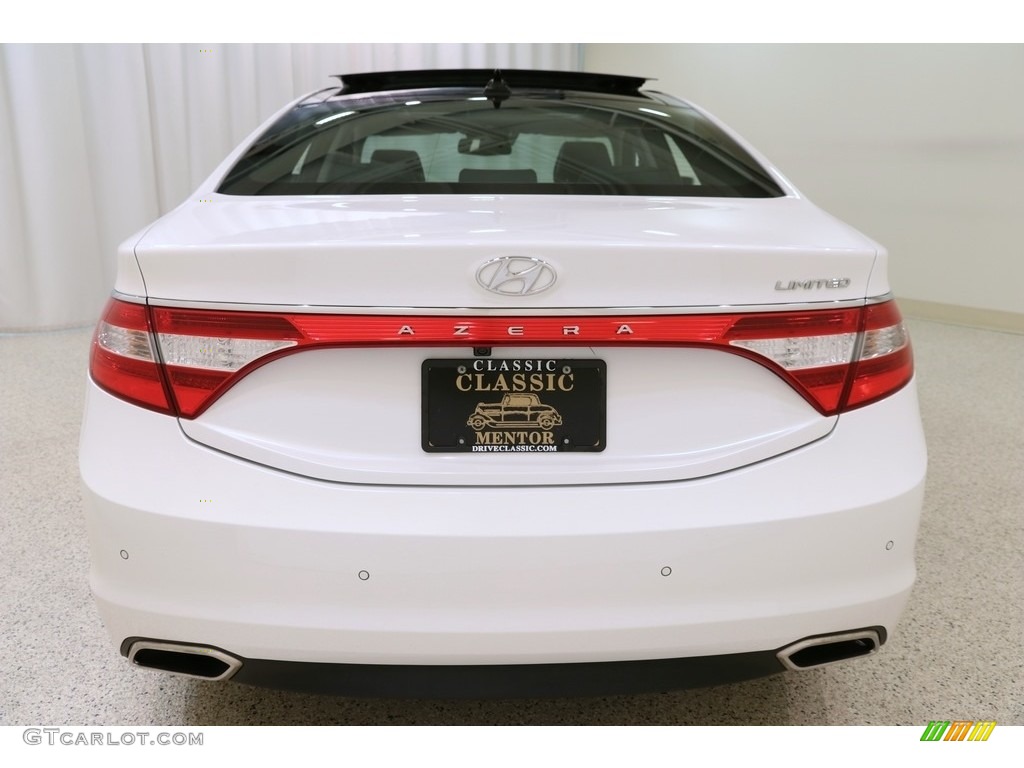 2015 Azera Limited - Diamond White Pearl / Graphite Black photo #21