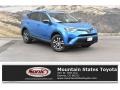 Electric Storm Blue 2016 Toyota RAV4 LE AWD