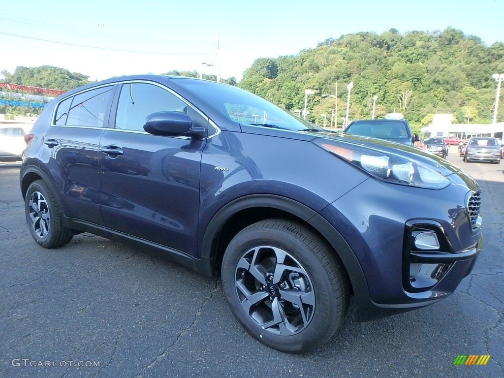 Pacific Blue 2020 Kia Sportage LX AWD Exterior Photo #134669846