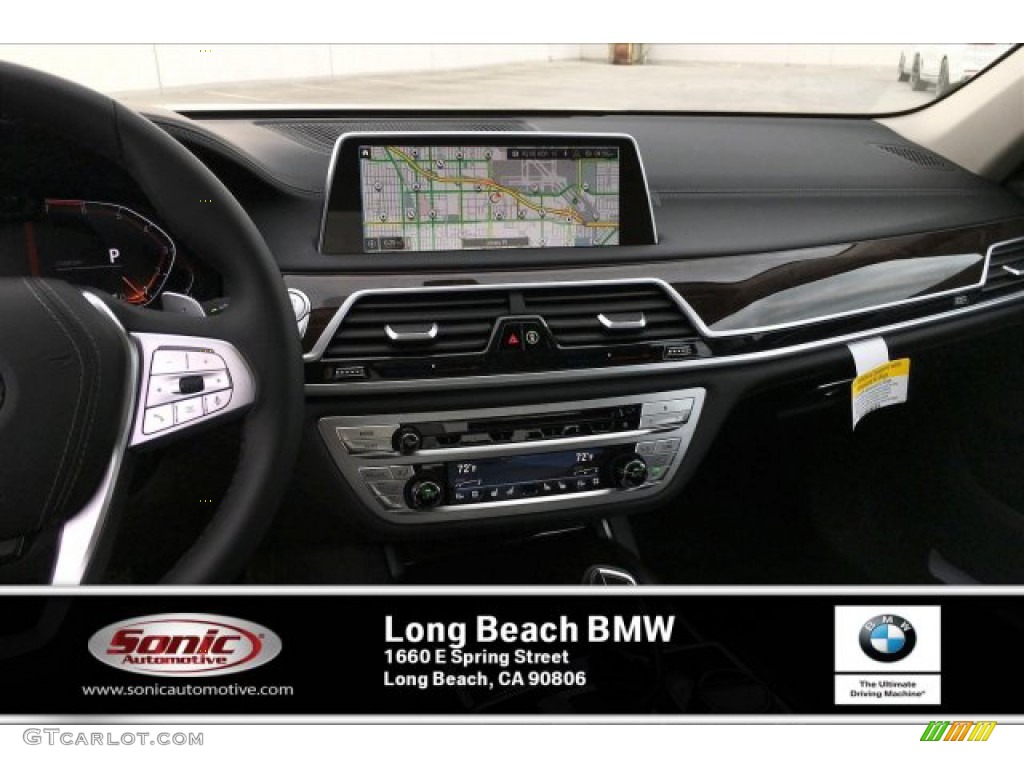 2020 7 Series 750i xDrive Sedan - Mineral White Metallic / Black photo #5
