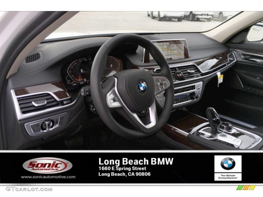 2020 7 Series 750i xDrive Sedan - Mineral White Metallic / Black photo #6