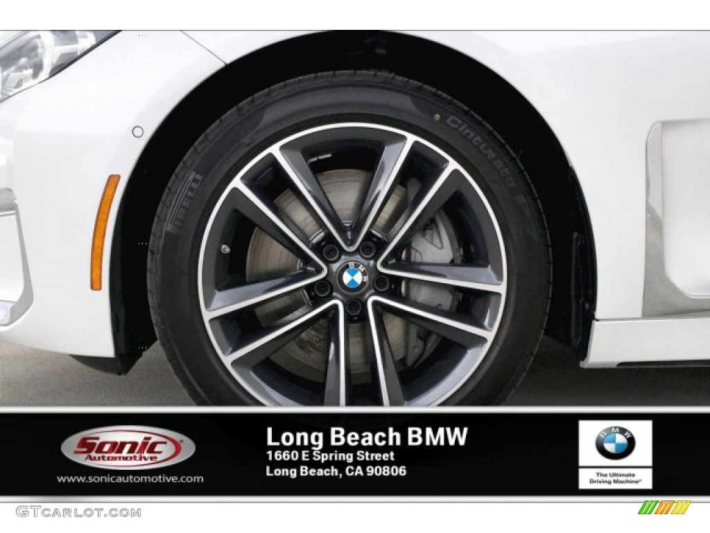 2020 7 Series 750i xDrive Sedan - Mineral White Metallic / Black photo #9