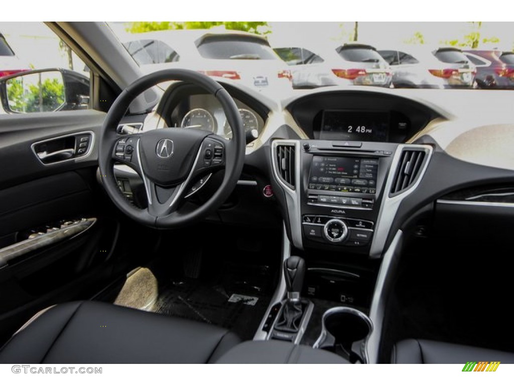 2020 Acura TLX Technology Sedan Ebony Dashboard Photo #134670851