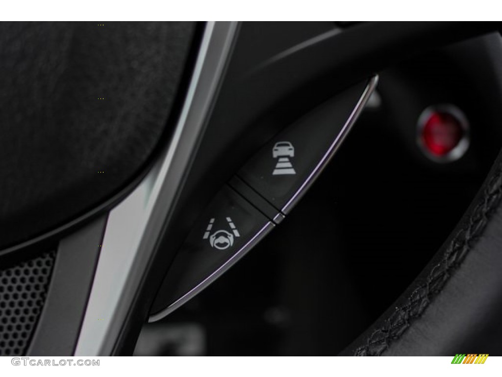 2020 Acura TLX Technology Sedan Ebony Steering Wheel Photo #134671195