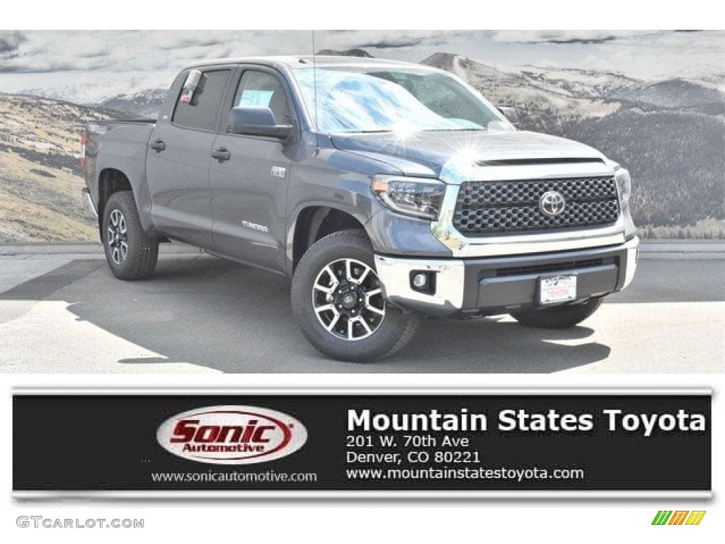 2019 Tundra SR5 CrewMax 4x4 - Magnetic Gray Metallic / Graphite photo #1