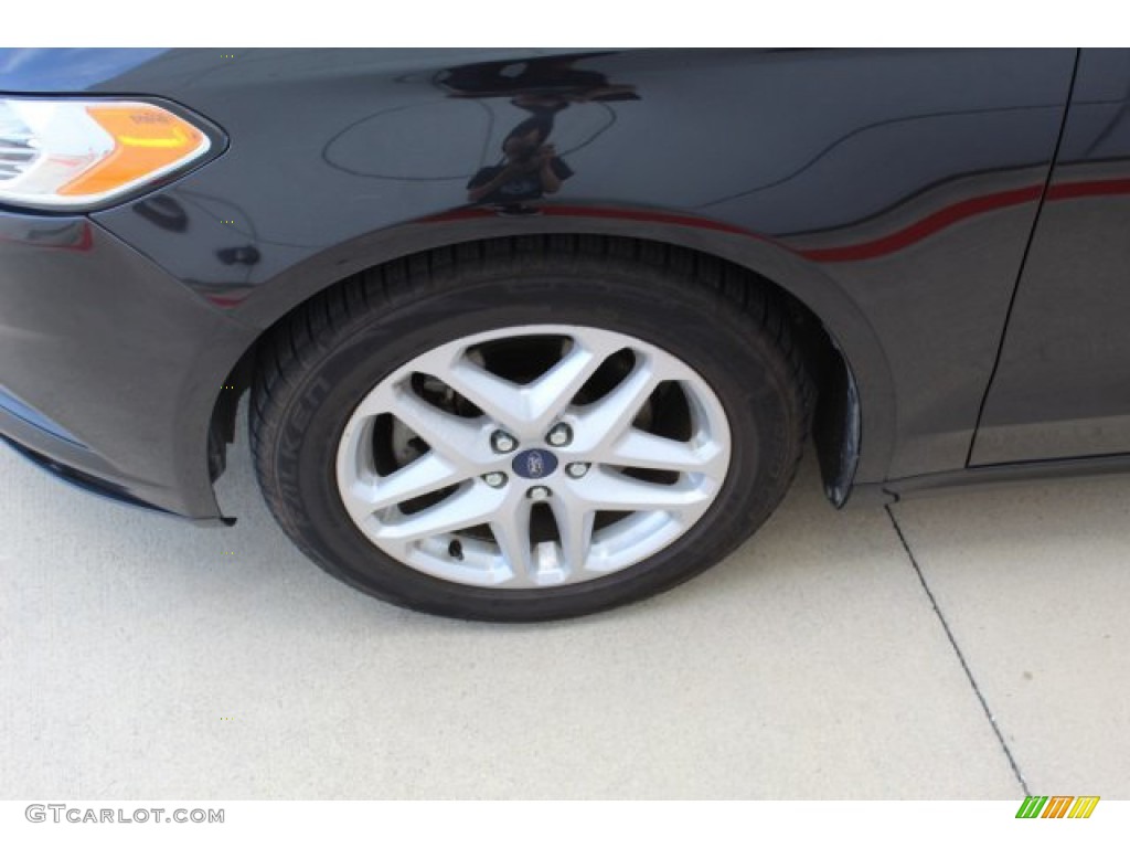 2014 Fusion SE - Tuxedo Black / Charcoal Black photo #5