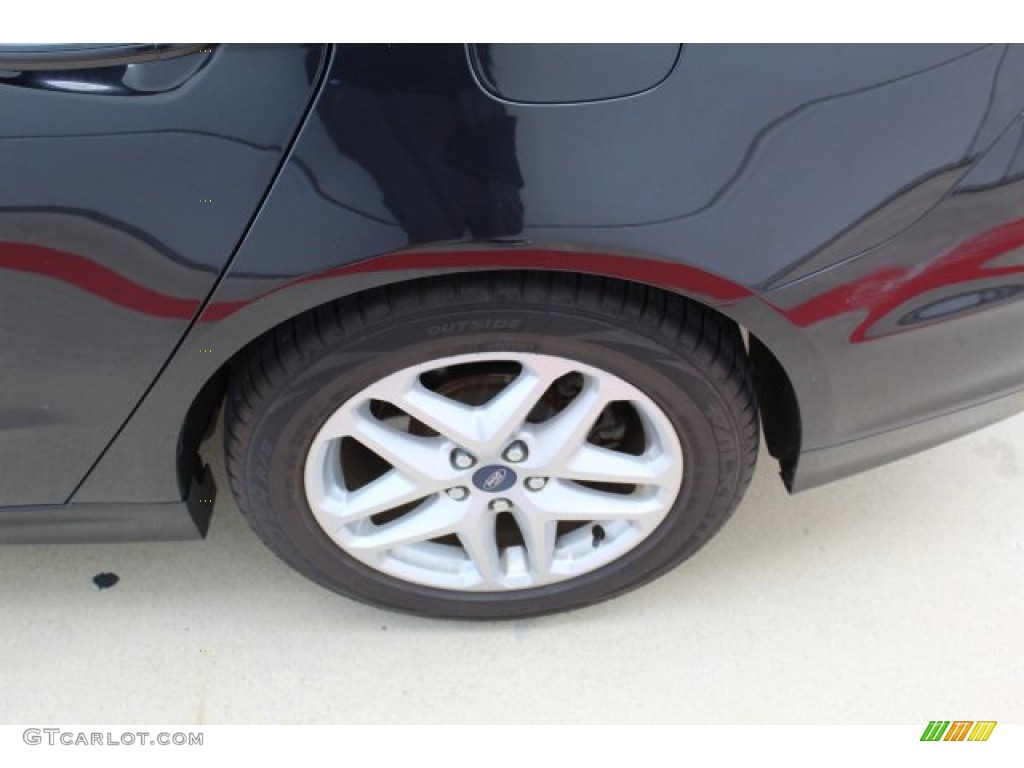 2014 Fusion SE - Tuxedo Black / Charcoal Black photo #6