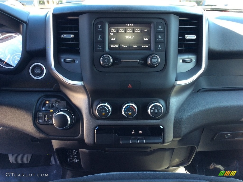 2019 1500 Big Horn Quad Cab 4x4 - Diamond Black Crystal Pearl / Black/Diesel Gray photo #13