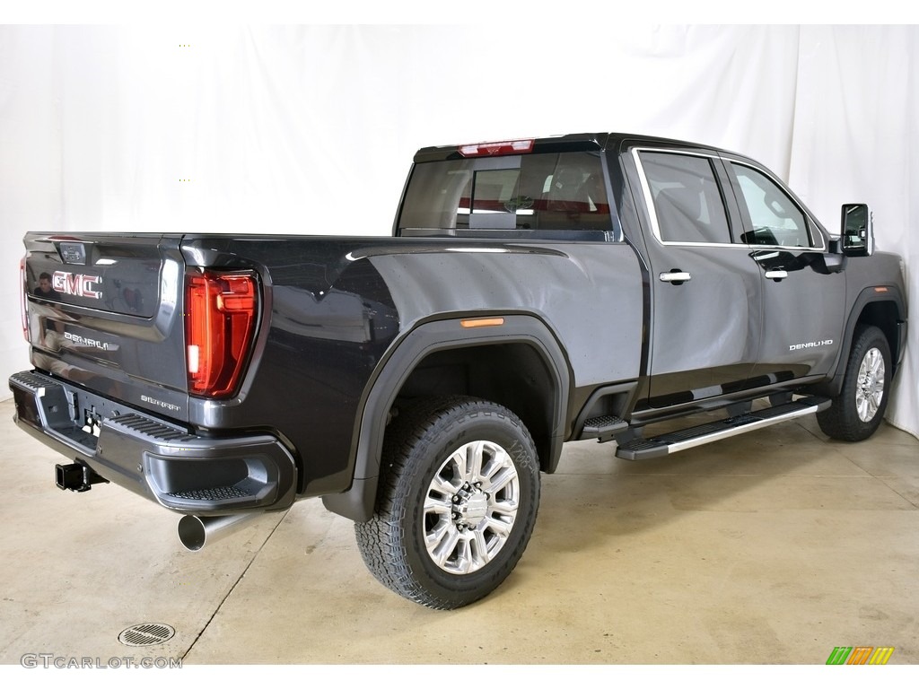 Carbon Black Metallic 2020 GMC Sierra 2500HD Denali Crew Cab 4WD Exterior Photo #134677088