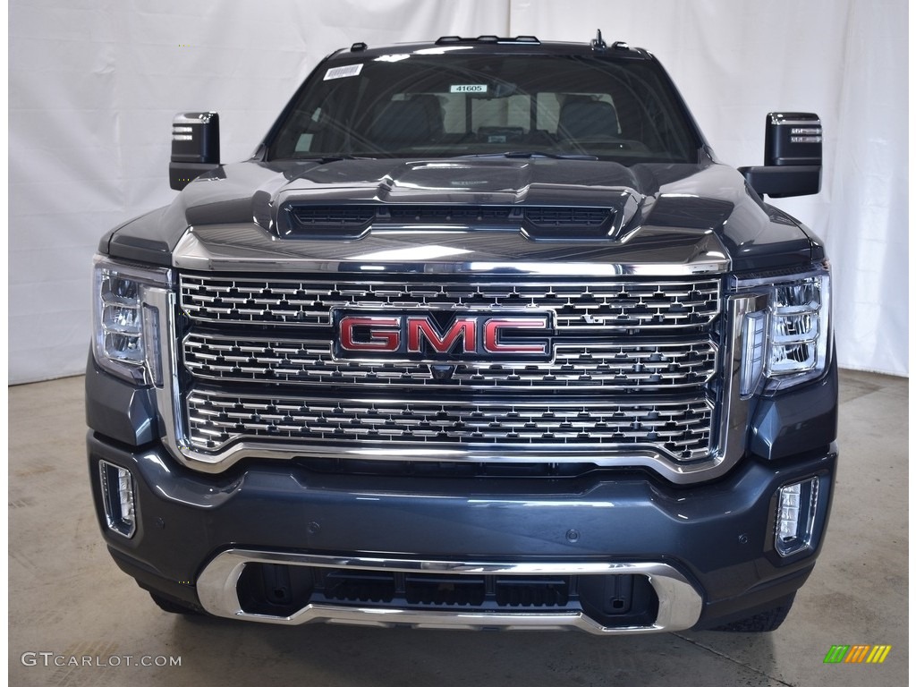 Dark Sky Metallic 2020 GMC Sierra 2500HD Denali Crew Cab 4WD Exterior Photo #134677298