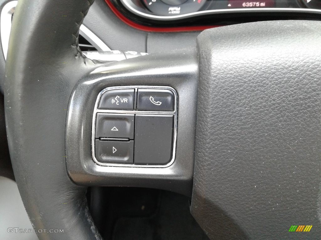 2015 Dart SXT - Laser Blue Pearl / Black/Light Tungsten Accent Stitching photo #16