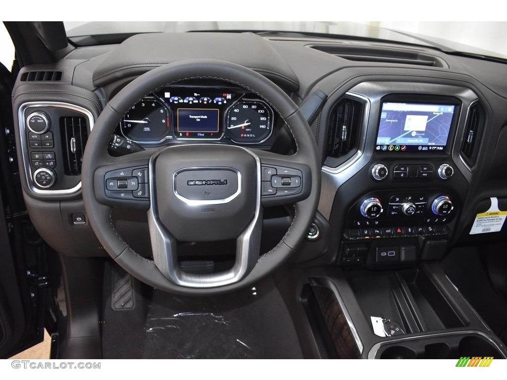 2020 GMC Sierra 2500HD Denali Crew Cab 4WD Dark Walnut/Dark Ash Gray Dashboard Photo #134677394