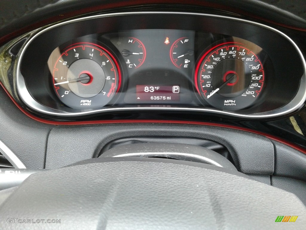 2015 Dart SXT - Laser Blue Pearl / Black/Light Tungsten Accent Stitching photo #18