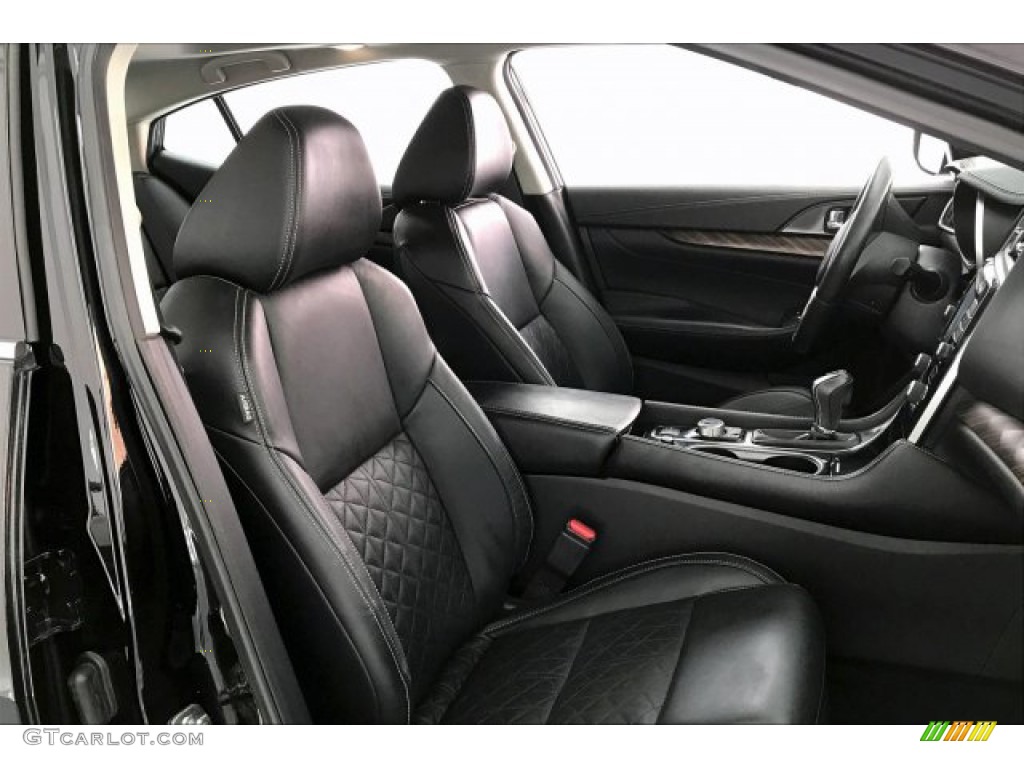2016 Maxima Platinum - Super Black / Charcoal photo #6