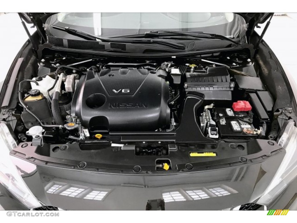 2016 Maxima Platinum - Super Black / Charcoal photo #9