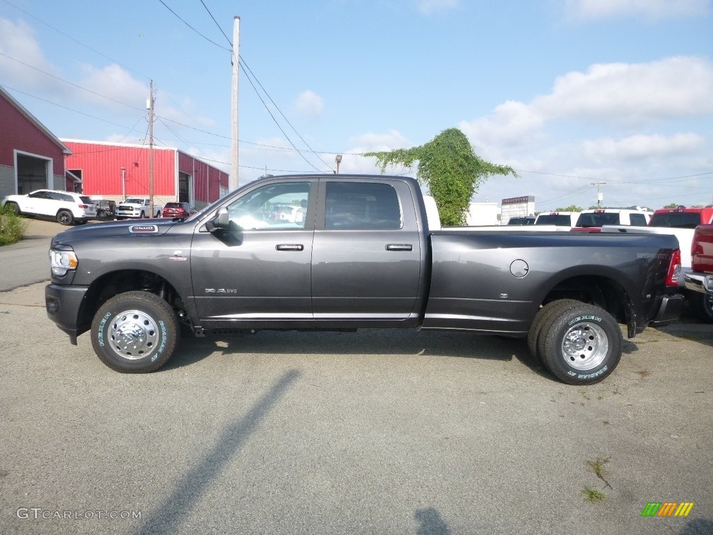 2019 3500 Big Horn Crew Cab 4x4 - Granite Crystal Metallic / Black/Diesel Gray photo #2